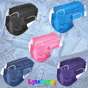 Denim Style - Adult 3 Ply Disposable Surgical Style Mask