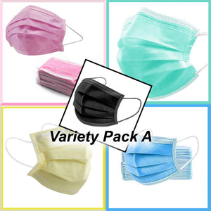 Solid Colors - 3 Ply Disposable Mask - Child Size