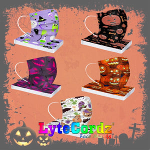 Halloween Designs - 3 Ply Disposable Masks - Child Size