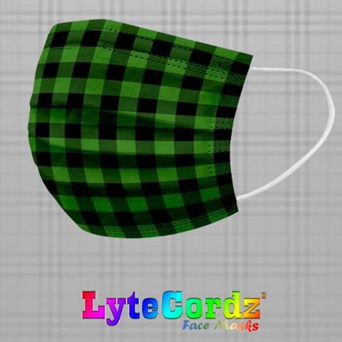 Image of Plaids and Paisleys - Adult 3 Ply Disposable Surgical Style Mask