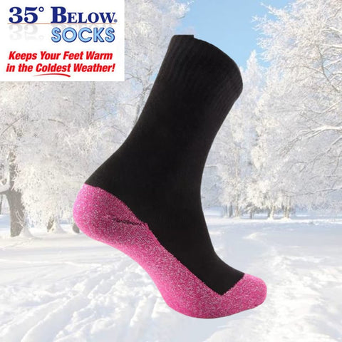 Image of 35 Below Thermal Winter Socks - 1 Pair, Aluminized Fibers,