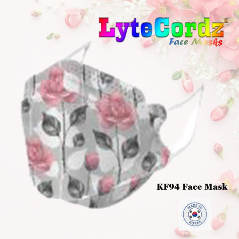 Image of Floral and Flower Patterns - KF94 Protective Face Mask