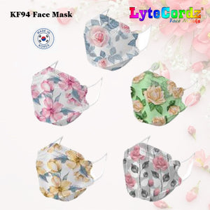 Floral and Flower Patterns - KF94 Protective Face Mask