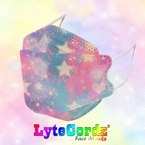 Image of Pastel Stars - KF94 Protective Face Mask
