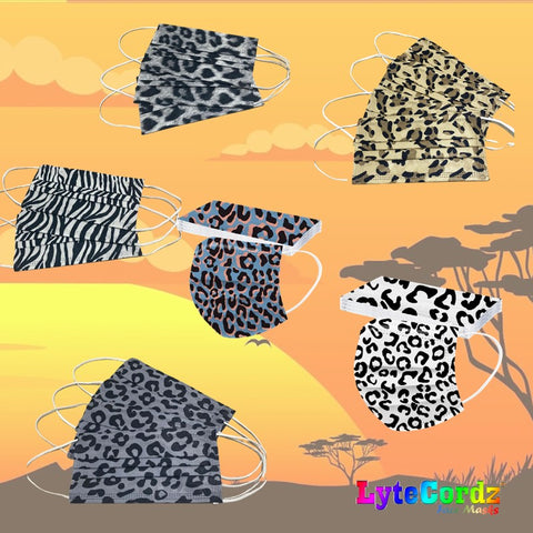 Image of Animal Patterns and Prints - Adult 3 Ply Disposable Surgical Style Mask