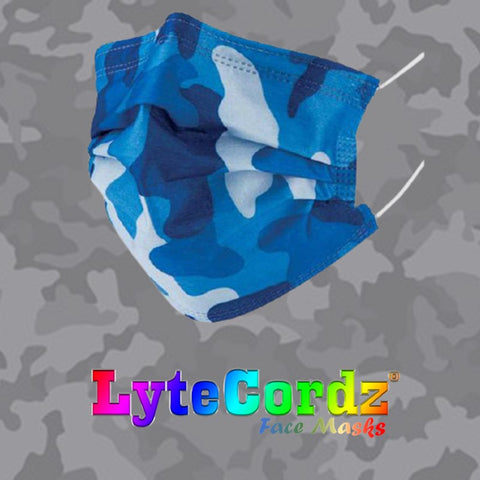Image of Camo Patterns - Adult 3 Ply Disposable Surgical Style Mask