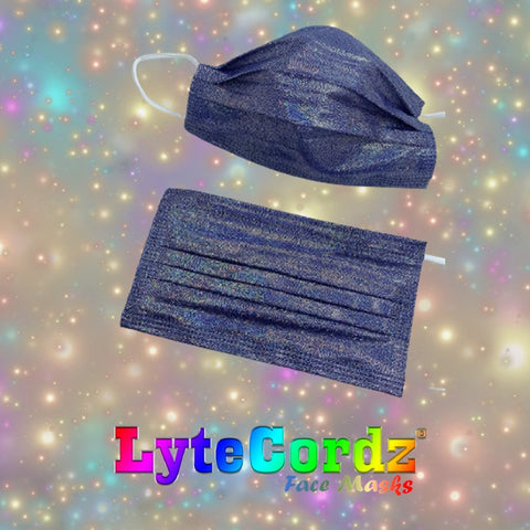 Image of Glitter and Sparkles - Adult  3 Ply Disposable Surgical Style Mask