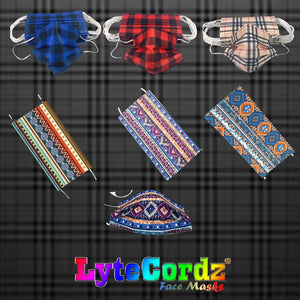 Plaids and Paisleys - Adult 3 Ply Disposable Surgical Style Mask