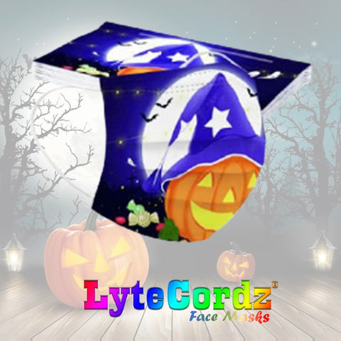 Image of Halloween Designs - 3 Ply Disposable Masks - Child Size