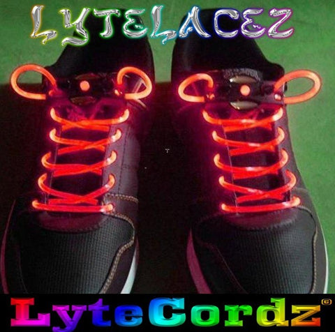 Image of LYTECORDZ LED Light Up Shoelaces -  Multiple Colors